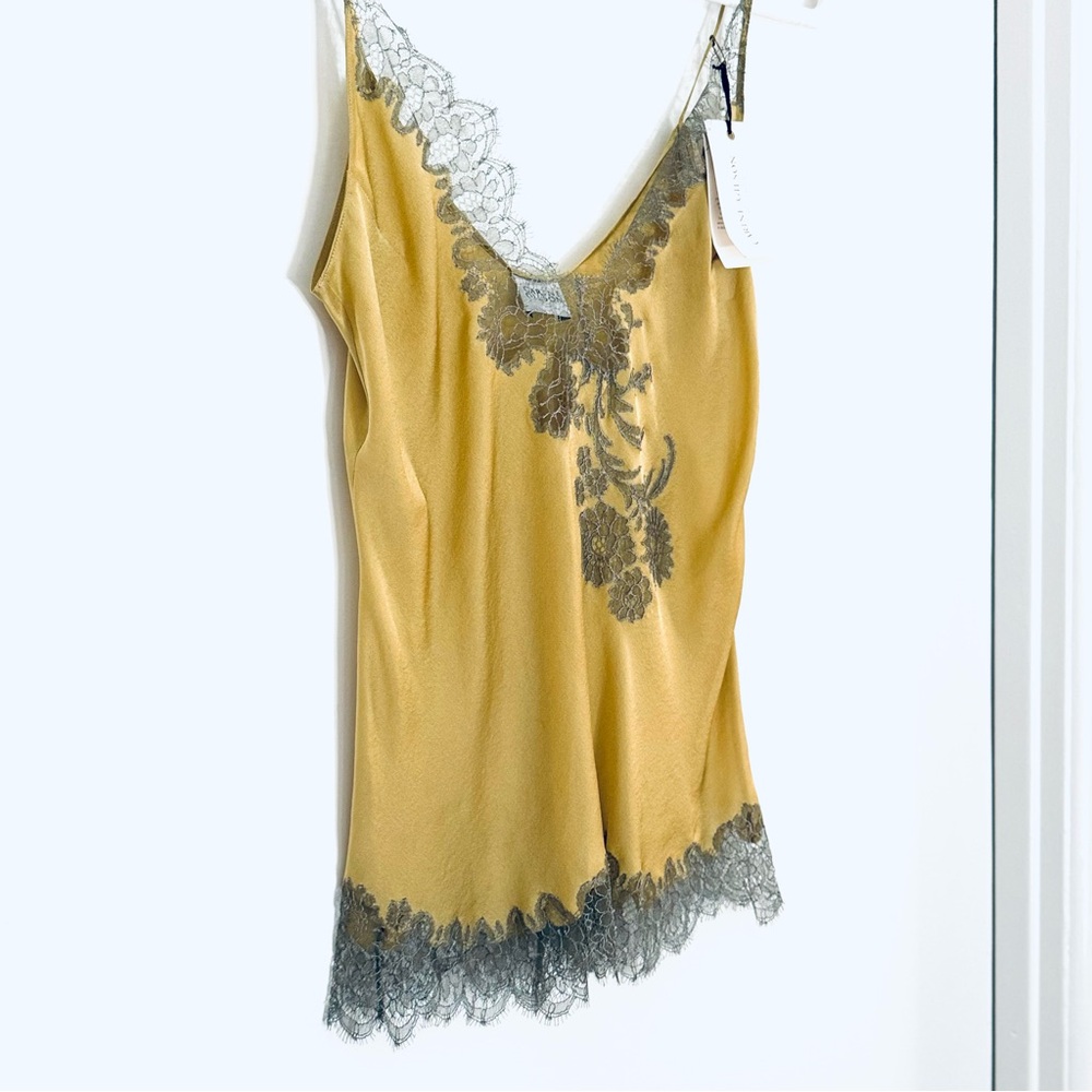 Carine Gilson 100% silk Camisole